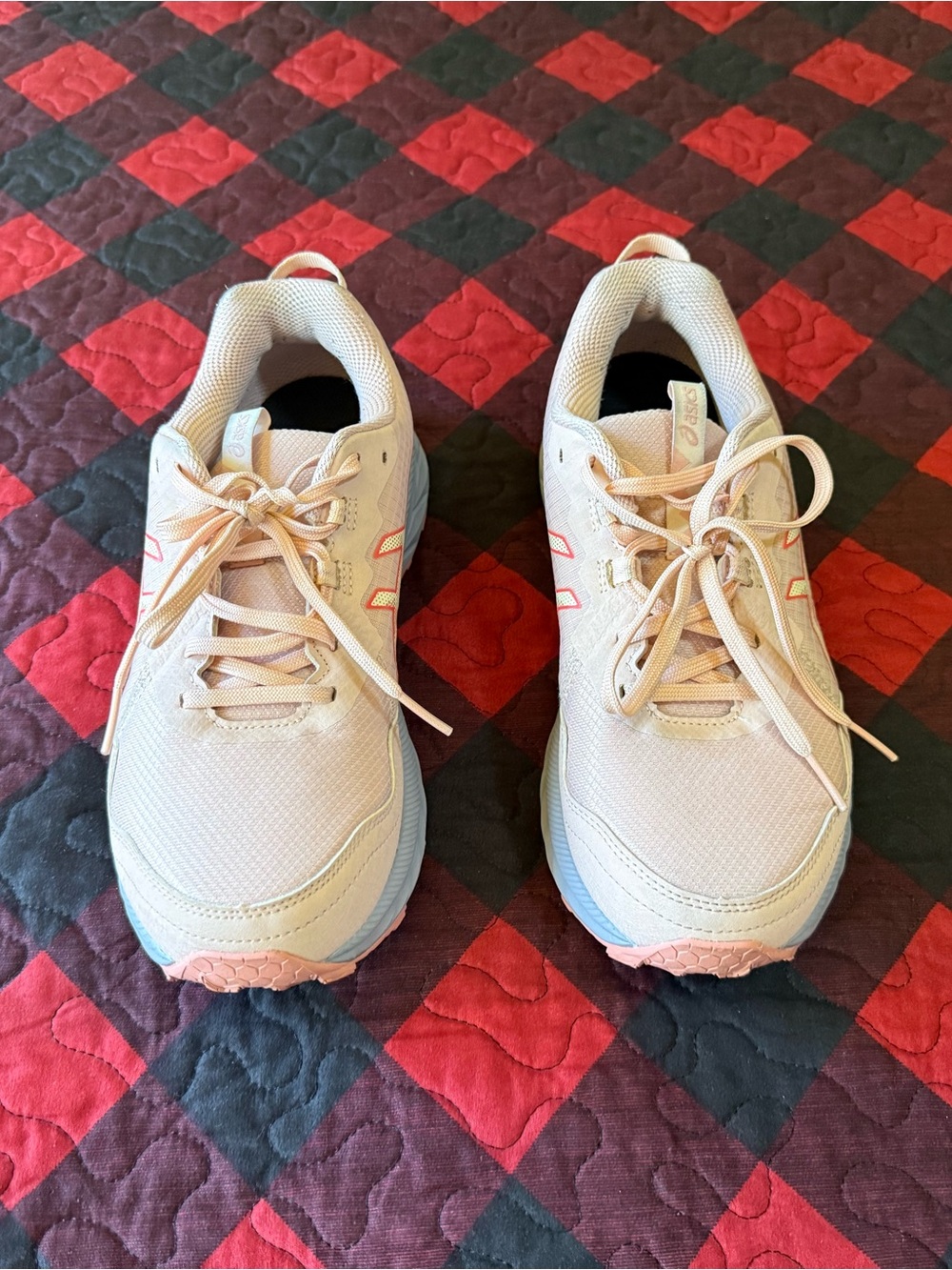 ASICS Gel-Venture 10 Pink/Beige Running Shoes Women’s Size 8.5